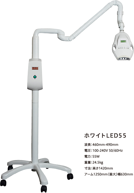 ホワイトLED55